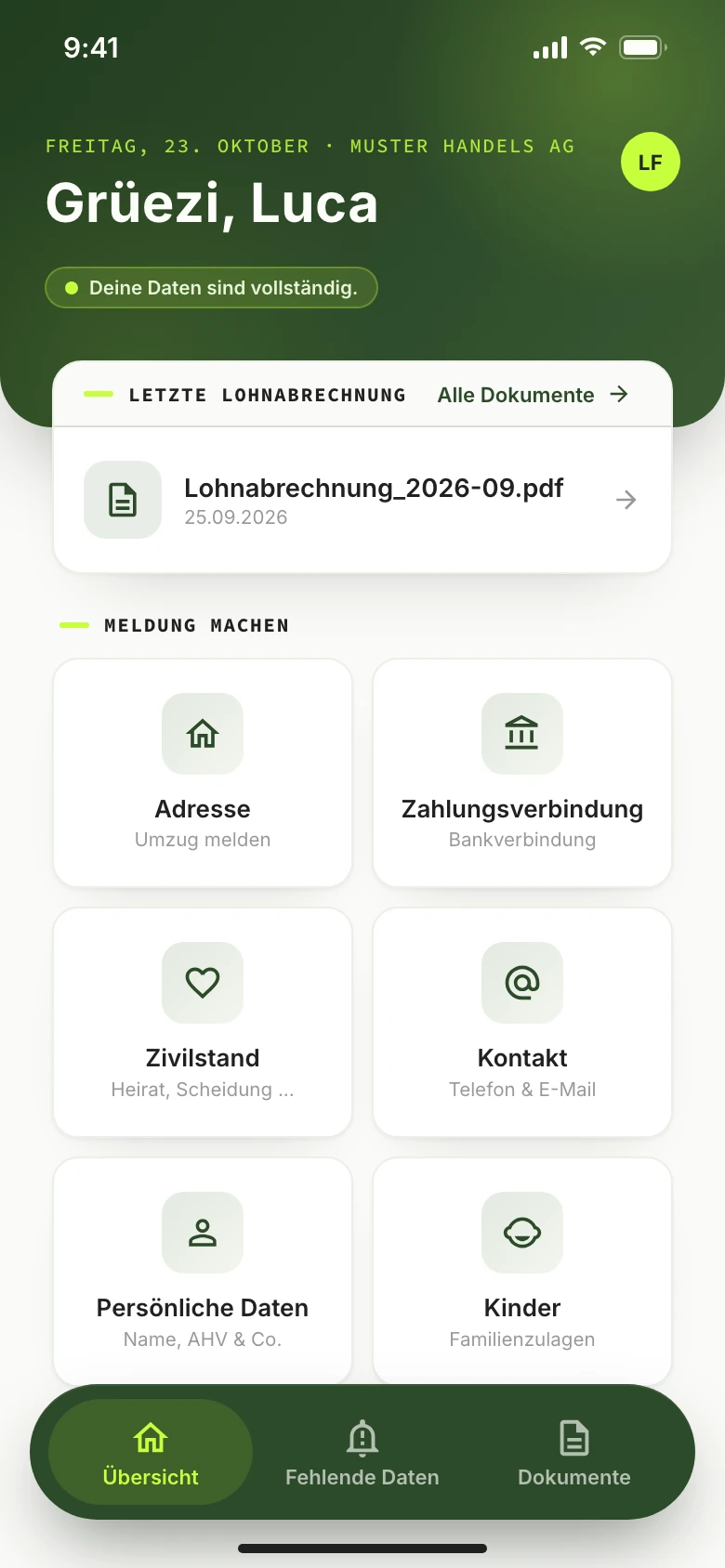 Mitarbeiter-App